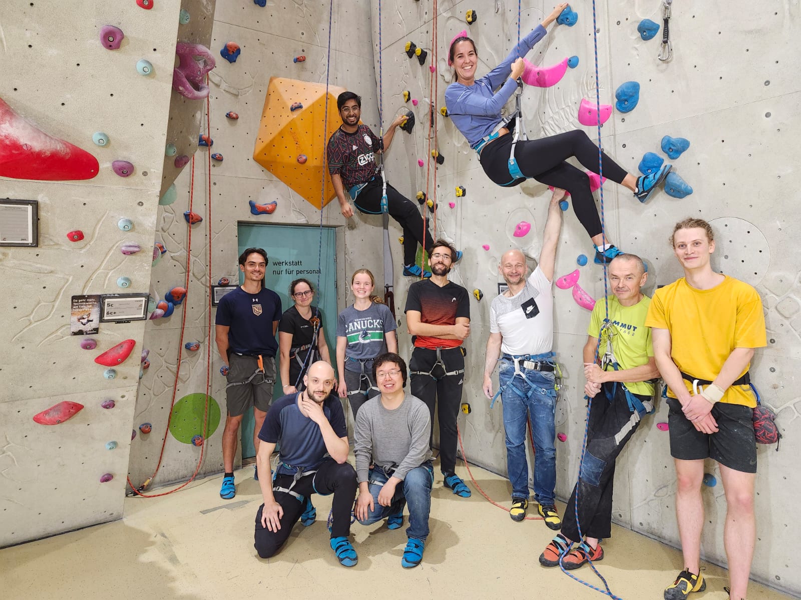 NSM group climbing in Schlieren (2024)